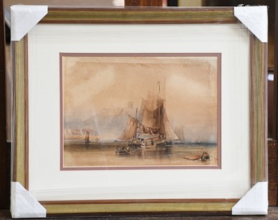 Lot 1027 - J Augustus Beck ; together with a water colour...