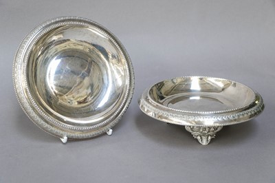 Lot 184 - A Pair of Silver Dishes, One with Maker's Mark...