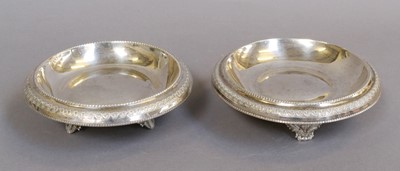 Lot 140 - A Pair of Silver Dishes, One with Maker's Mark...