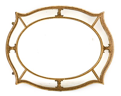 Lot 931 - A 20th Century Gilt and Gesso Wall Mirror, the...