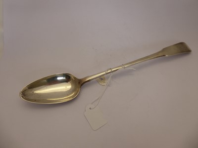 Lot 2036 - A George III Provincial Silver Basting-Spoon