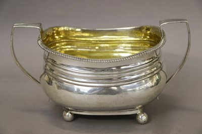Lot 142 - A George III Silver Sugar-Bowl, Maker's Mark...