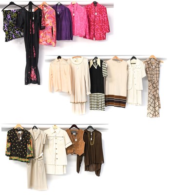 Lot 2119 - A Collection of Circa 1970s Costume comprising...