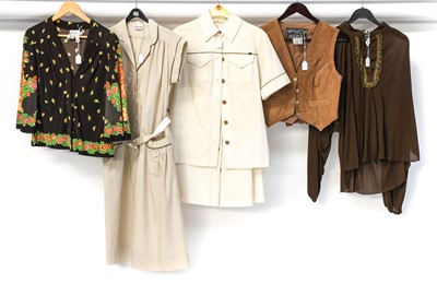 Lot 2119 - A Collection of Circa 1970s Costume comprising...