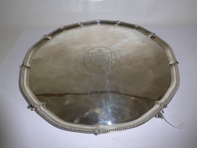 Lot 2023 - A George III Silver Salver