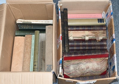 Lot 287 - Two Boxes of Art Reference Books, to include a...