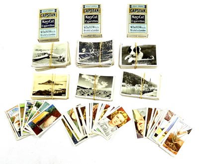 Lot 89 - Cigarette Cards A Collection Of Photographic Part Sets