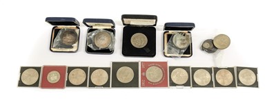 Lot 418 - Mixed Lot, comprising: 3 x Apollo 11 Silver...