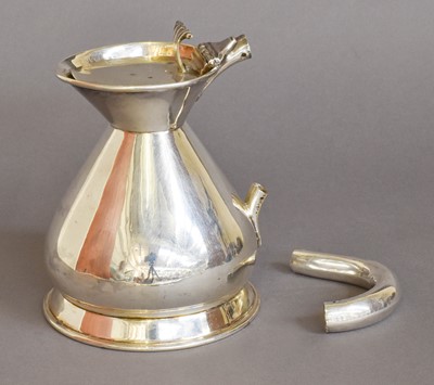 Lot 19 - A Victorian Silver Hot-Milk Jug, by Atkin...