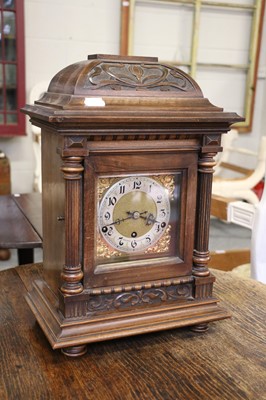 Lot 300 - A German Chiming Table Clock, circa 1900,...