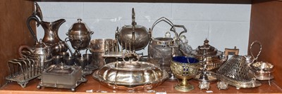 Lot 33 - A Collection of Assorted Silver Plate,...