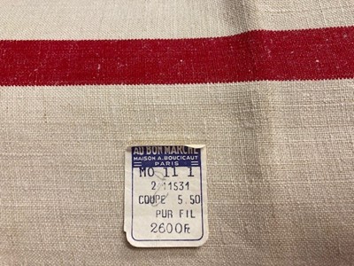 Lot 2008 - Assorted French Monogrammed Linen Hand Towels,...