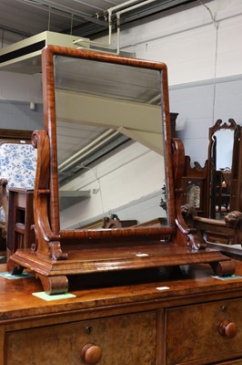 Lot 1252 - A 19th Century Mahogany Dressing Table Mirror,...