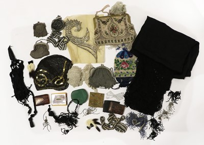 Lot 2222 - Assorted Costume Accessories, circa 1920s and...