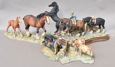 Lot 299 - Border Fine Arts James Herriot Models,...