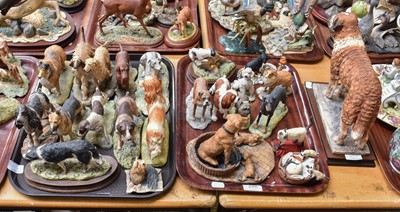 Lot 298 - Border Fine Arts Dog Models, including 'St...