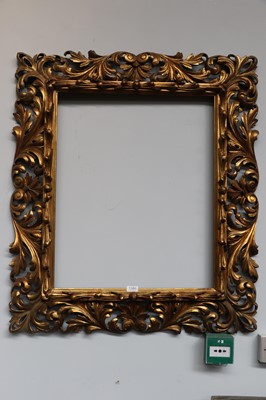 Lot 1278 - A Florentine Giltwood Picture / Mirror Frame,...