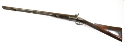 Lot 2475 - A 19th Century 16 Bore Side by Side Double...