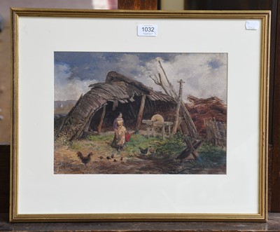 Lot 1032 - John Forbes Hardy (19th century) 'Feeding the...