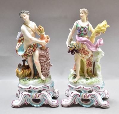 Lot 245 - A Pair of Samson of Paris Figures, 19th...