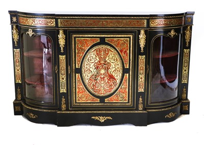 Lot 577 - A Louis XVI Style Ebonised, Red Tortoiseshell...