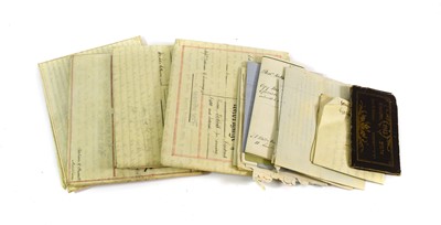 Lot 250 - Four 19th Century Indentures relating to...