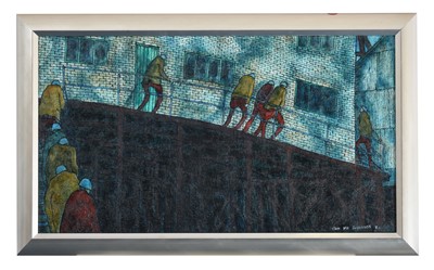 Lot 17 - Tom McGuinness (1926-2006) "Miners Going on...