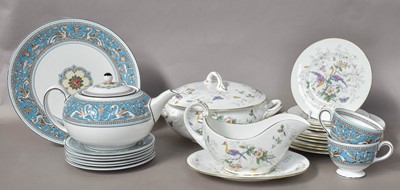 Lot 296 - A Wedgwood Florentine Pattern Part Teaset, and...