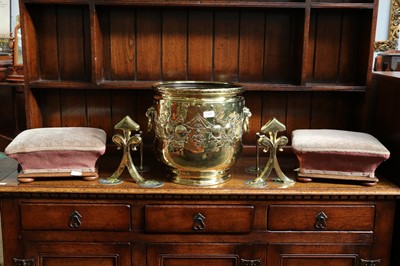 Lot 1320 - A Pair of Victorian Mahogany Upholstered...