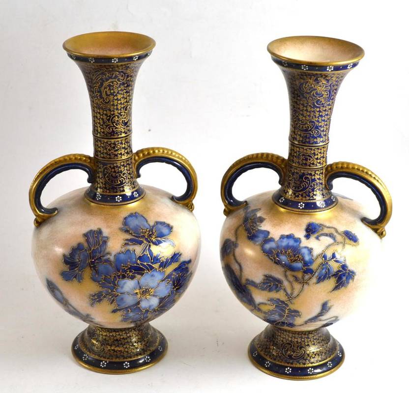 Lot 279 A pair of late 19th century Doulton Burslem