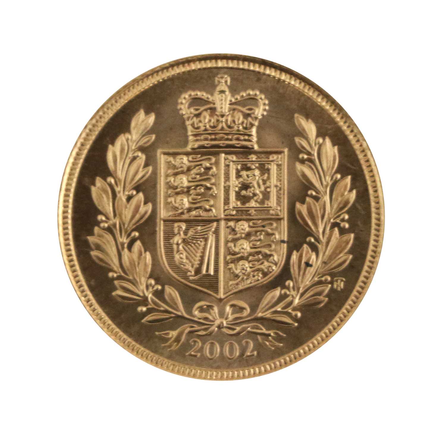 Lot 369 - Elizabeth II, Sovereign 2002, obv....