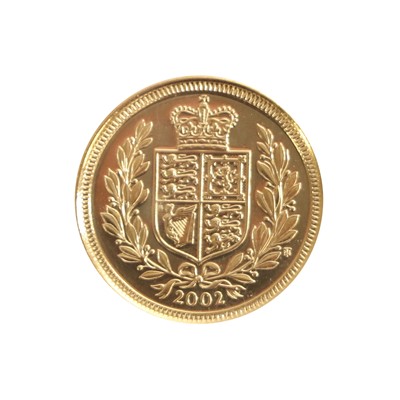 Lot 380 - Elizabeth II, Half Sovereign 2002, obv....