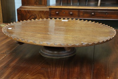 Lot 1265 - A Mahogany Lazy Susan, 19th century, with...