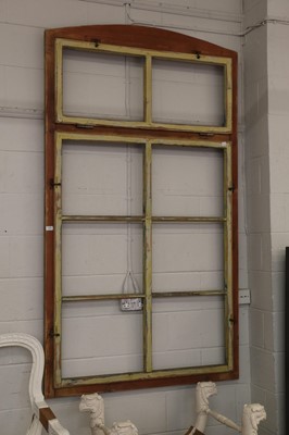 Lot 1185 - A 19th Century Scrub Pine Window Frame, 116cm...