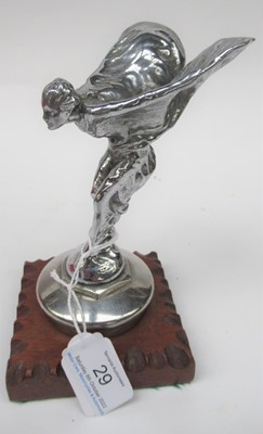 Lot 29 - Sykes: A Chromed Car Mascot, in the form of...