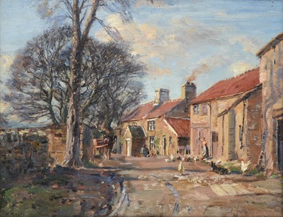 Lot 1063 - Herbert Royle (1870-1958)  "Lower Dene Farm,...