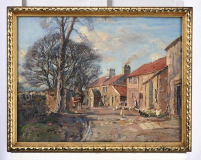 Lot 1063 - Herbert Royle (1870-1958) "Lower Dene Farm,...