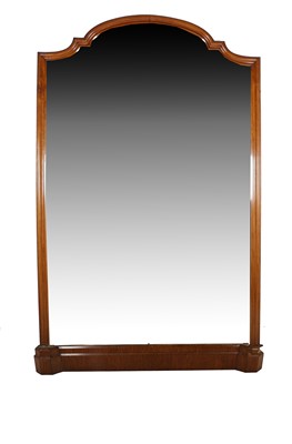 Lot 796 - An Imposing Victorian Oak Wall Mounted Mirror,...