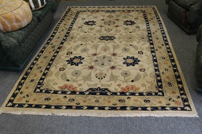 Lot 1128 - A Zeigler Design Carpet, the cream field of...