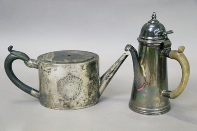 Lot 136 - A George III Silver Teapot, by Pierre Gillois,...