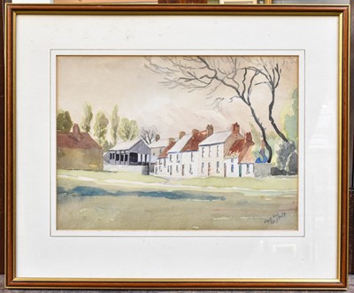 Lot 1034 - Robert John Heslop (1907-1988) "Bailing Straw,...