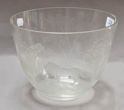 Lot 235 - A Rowland Ward Nairobi Safari Pattern Glass...