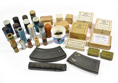 Lot 2151 - A Quantity of Inert Ammunition and Accessories,...
