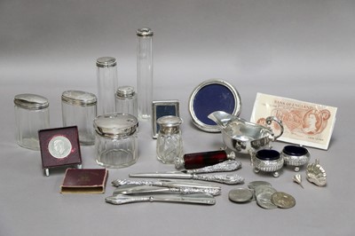 Lot 171 - A Collection of Assorted Silver, including...
