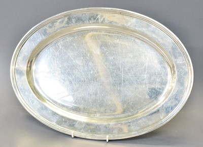 Lot 71 - An American Silver Meat-Dish, by Tiffany and...