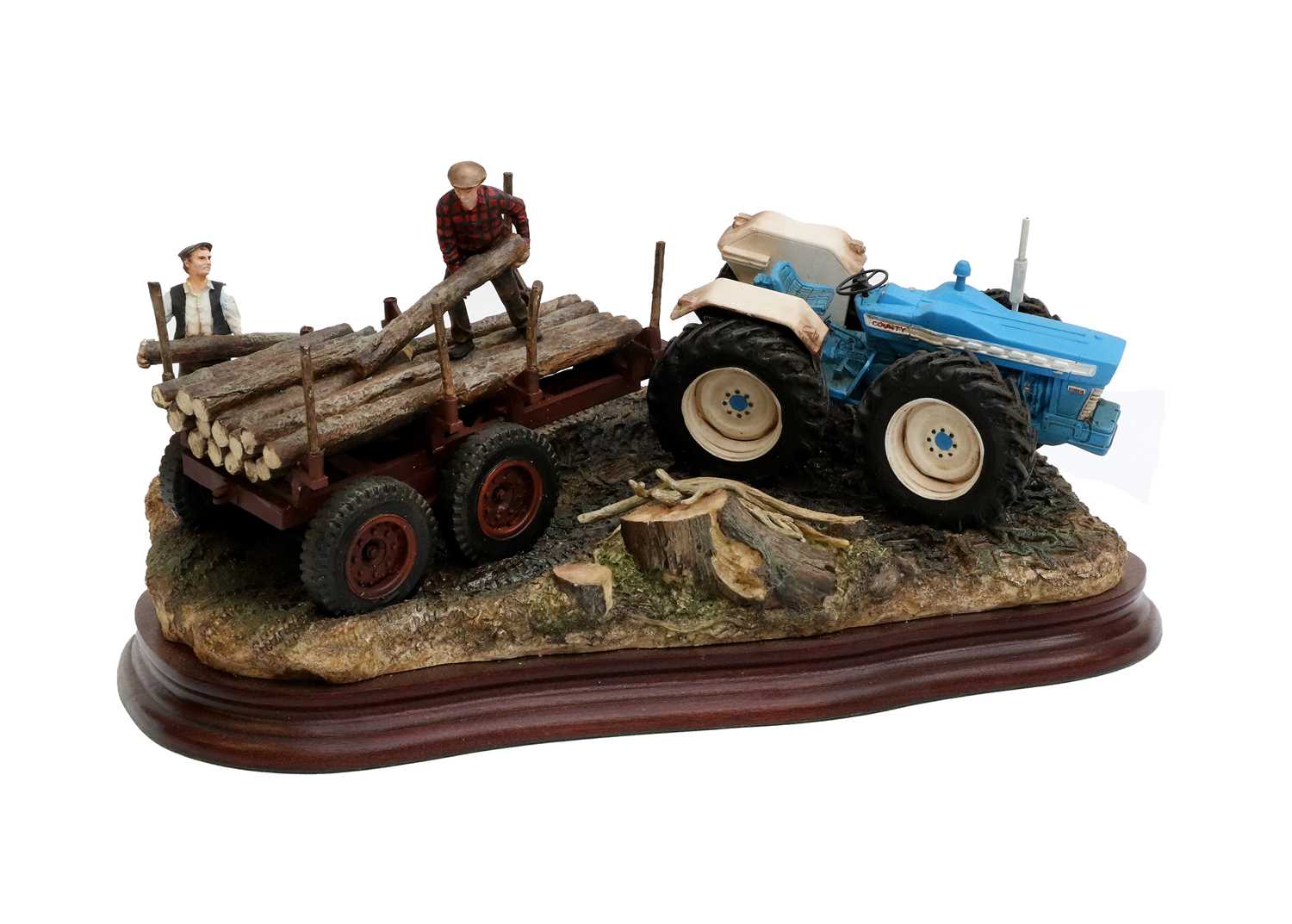 Lot 1028 Border Fine Arts 'Hard Work by Hand'