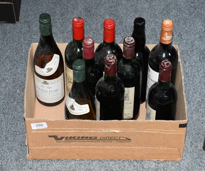 Lot 286 - Ten Bottles of Wine, including Domaine Du Pin,...