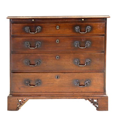 Lot 513 - A George III Chippendale Style Mahogany...