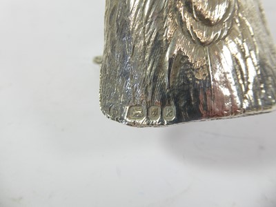 Lot 2135 - A Pair of Elizabeth II Silver Models of Grouse