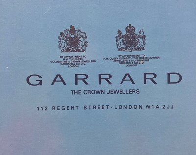Lot 5026 - Garrard The Jewellers Silk Scarf, designed...
